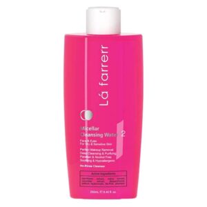 محلول پاک کننده آرایش لافارر مناسب برای پوست حساس و خشک
